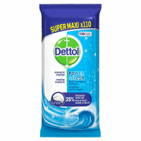Dettol Power & Fresh reinigingsdoekjes Oceaan (110 doekjes) SDE01069