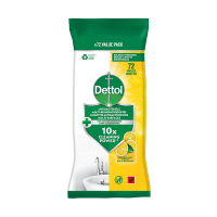 Dettol schoonmaakdoekjes Citrus (72 stuks) 3287054 SDE01137