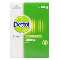 Dettol zeep original antibacterieel (2 x 100 gram)  SDE00055