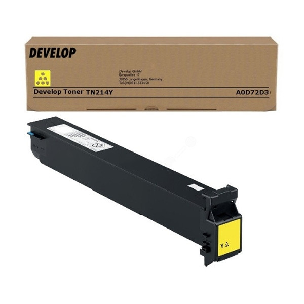 Develop TN-214Y (A0D72D3) toner geel (origineel) A0D72D3 049262 - 1
