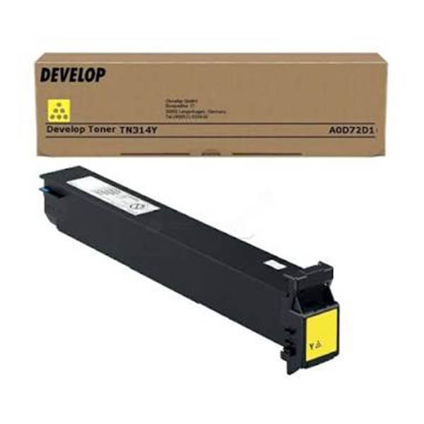 Develop TN-314Y (A0D72D1) toner geel (origineel) 049526 - 1