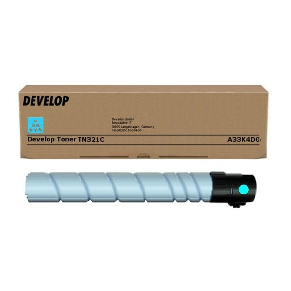 Develop TN-321C (A33K4D0) toner cyaan (origineel) A33K4D0 049084 - 1