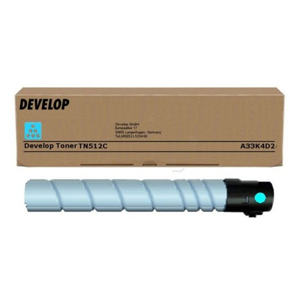 Develop TN-512C (A33K4D2) toner cyaan (origineel) A33K4D2 049142 - 1