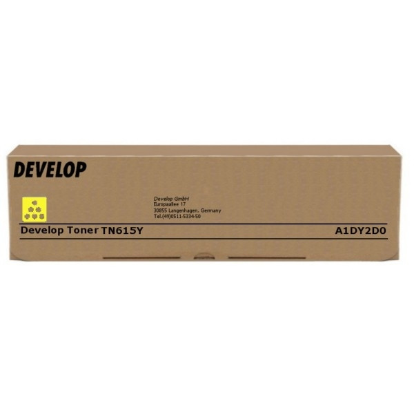 Develop TN-615Y (A1DY2D0) toner geel (origineel) A1DY2D0 049194 - 1