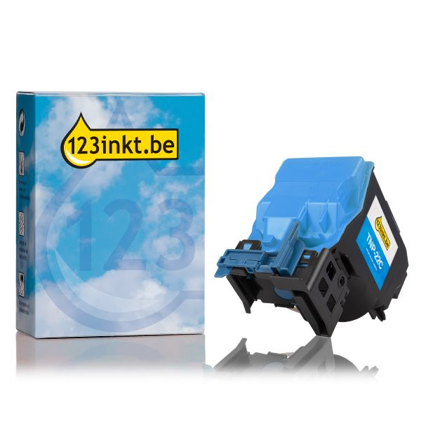 Develop TNP-22C (A0X54D2) toner cyaan (123inkt huismerk) A0X54D2C 049033 - 1