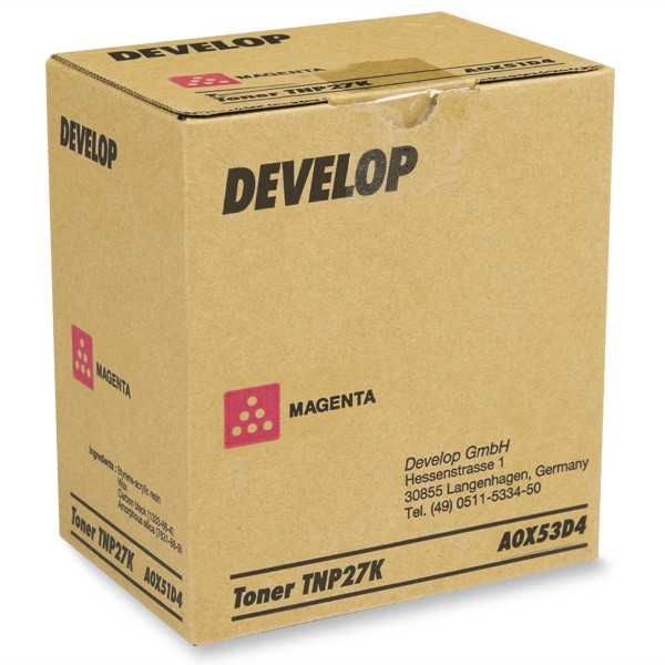 Develop TNP-27M toner magenta (origineel) A0X53D4 049070 - 1