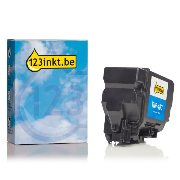 Develop TNP-48C (A5X04D0) toner cyaan (123inkt huismerk) A5X04D0C 049213 - 1