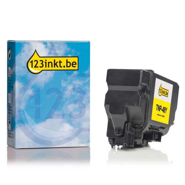 Develop TNP-48Y (A5X02D0) toner geel (123inkt huismerk) A5X02D0C 049209 - 1