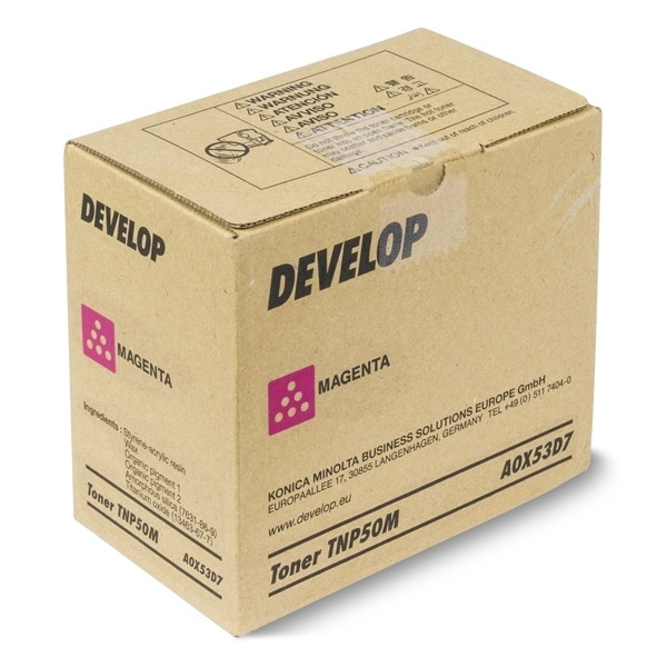 Develop TNP-50M (A0X53D7) toner magenta (origineel) A0X53D7 049326 - 1