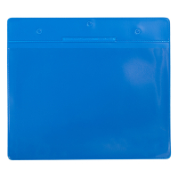 Djois geperforeerd hoesje ophangbaar A5 liggend blauw (10 stuks)