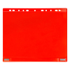 Djois presentatiemap magnetisch A4 11-gaats 200 micron rood (5 stuks) 181123 234871 - 1