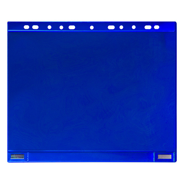 Djois presentatiemap magnetisch A4 11-gaten 200 micron blauw (5 stuks) 181121 234870 - 1