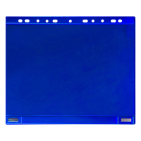 Djois presentatiemap magnetisch A4 11-gaten 200 micron blauw (5 stuks)