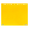 Djois presentatiemap magnetisch A4 11 gaten 200 micron geel (5 stuks) 181124 234872 - 1