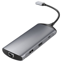 Dockingstation voor laptop USB-C 3.1 (123accu huismerk) DS-P04S AMA00509