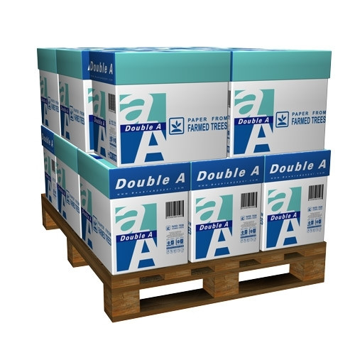 Overeenkomend zonsondergang houd er rekening mee dat Double A Paper mini pallet 16 dozen van 2500 vellen A4 - 80 g/m² DoubleA  123inkt.be