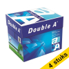 Double A papier A4 4 dozen van 2500 vellen - 80 g/m²