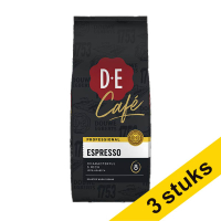 Aanbieding: 3x Douwe Egberts Café Espresso koffiebonen 1 kg
