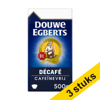 Aanbieding: 3x Douwe Egberts Decafé snelfiltermaling 500 g