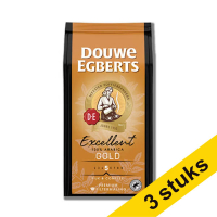 Aanbieding: 3x Douwe Egberts Excellent Gold snelfiltermaling 250 g 423603