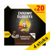 Aanbieding: 4x Douwe Egberts Espresso Krachtig koffiecapsules (20 stuks)