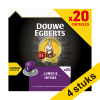 Aanbieding: 4x Douwe Egberts Lungo Intens koffiecups (20 stuks)