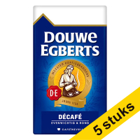 Aanbieding: 5x Douwe Egberts Decafé snelfiltermaling 250 g
