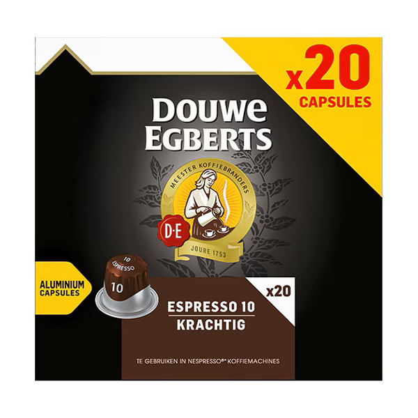 Douwe Egberts Espresso Krachtig koffiecapsules (20 stuks) 4057012 423906 - 1