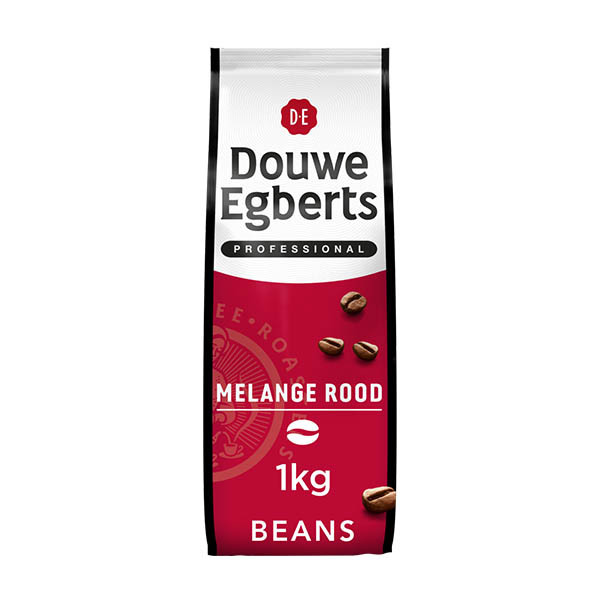 Douwe Egberts Fresh Beans Melange Rood 1 kg 415275 - 1