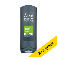 Aanbieding: 4x Dove Men+Care Extra Fresh douchegel (250 ml) SDO00718