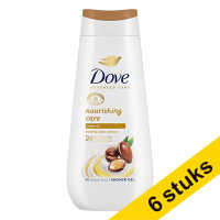 Aanbieding: 6x Dove douchegel Nourishing Care (225 ml)