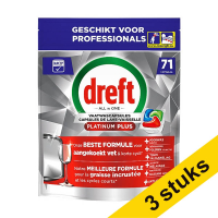 Aanbieding: Dreft Professional All-in-One Platinum Plus Vaatwastabletten (213 vaatwasbeurten)