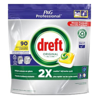 Dreft Professional All-In-One vaatwastabletten Lemon (90 vaatwasbeurten) SDR06137
