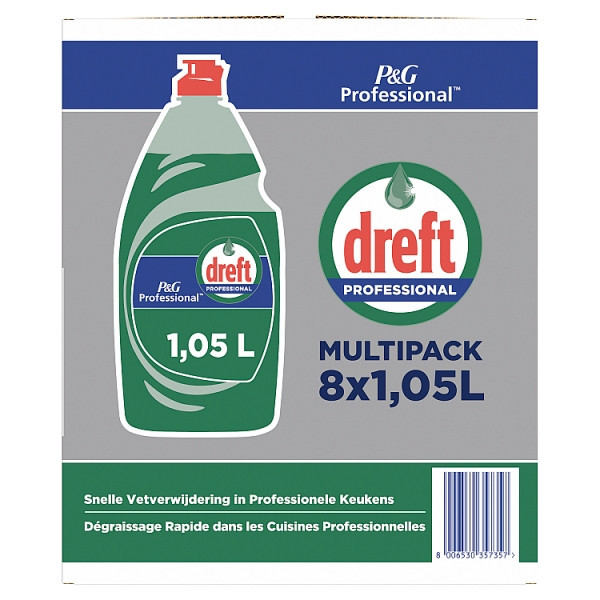 Dreft Professional Fairy Multipack handafwasmiddel (8 x 1,05 L) SDR08744 - 1