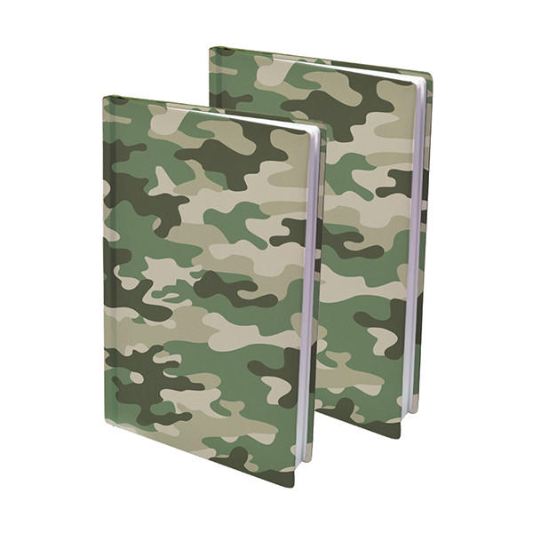 Dresz rekbare boekenkaft A4 camouflage (2 stuks) 144815 400695 - 1
