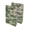 Dresz rekbare boekenkaft A4 camouflage (2 stuks) 144815 400695