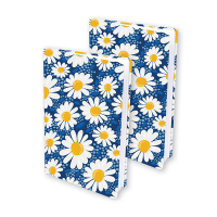 Dresz rekbare boekenkaft A4 daisies (2 stuks) 144822 400697