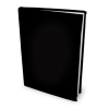 Dresz rekbare boekenkaft A4 zwart
