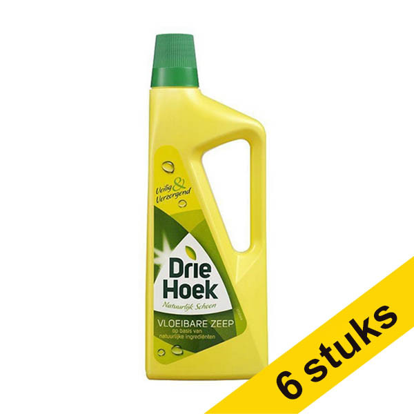 Aanbieding: 6x Driehoek vloeibare zeep (725 ml) SDR05108 - 1