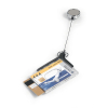 Durable Deluxe Pro kaarthouder duo met afrolmechanisme 85 x 54 mm (10 stuks) 310092 - 1