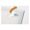 Durable Duraframe WALLPAPER informatiekader A4 zelfklevend zilver 484323 310214 - 3
