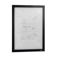 Durable Duraframe WALLPAPER informatiekader A4 zelfklevend zwart 484301 310213