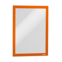 Durable Duraframe informatiekader A4 zelfklevend oranje (2 stuks) 487209 310201