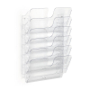 Durable Flexiplus wandfolderhouder 6 vaks A4 liggend transparant 310295 - 1