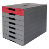 Durable Idealbox Pro ladeblok rood (7 laden) 776303 310252 - 1