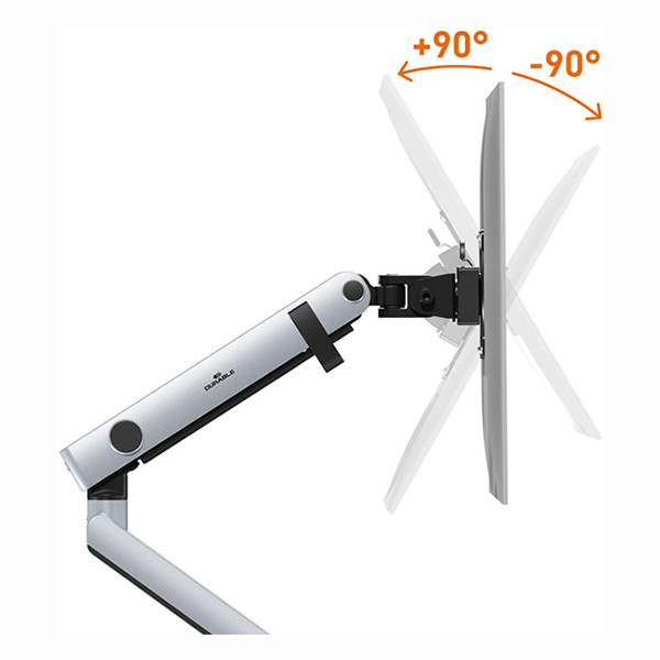 Durable Select Plus monitorarm voor 1 monitor zilver (met klem en bladdoorvoer) 509623 310267 - 4