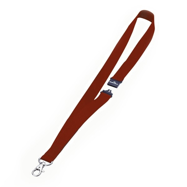 Durable keycord met karabijnhaak rood (10 stuks) 813703 310051 - 1