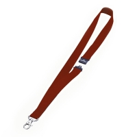 Durable keycord met karabijnhaak rood (10 stuks) 813703 310051