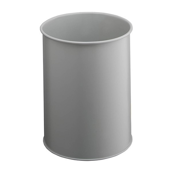 Durable papiermand gesloten metaal grijs 330110 310026 - 1