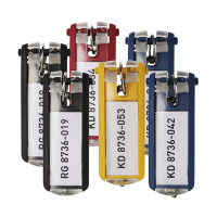 Durable sleutelhanger assorti (6 stuks) 195700 310216